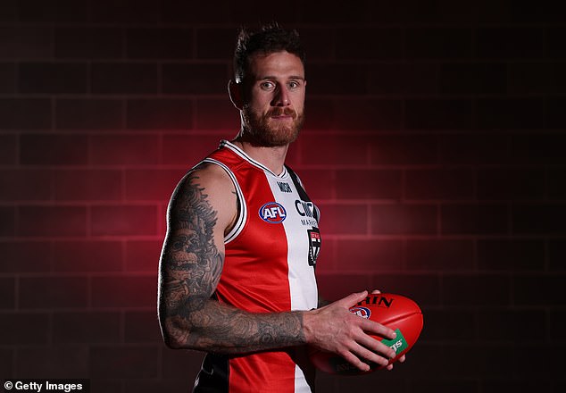 Footy star Tim Membrey says he ‘wouldn’t be here’ if it wasn’t for his wife as he opens up about his shock mental health battle