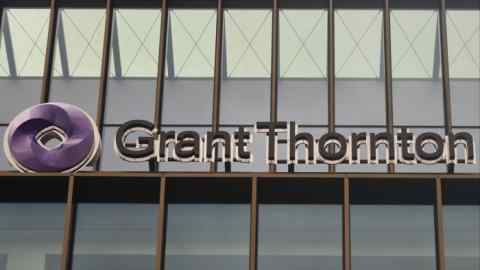 Grant Thornton sign on a building
