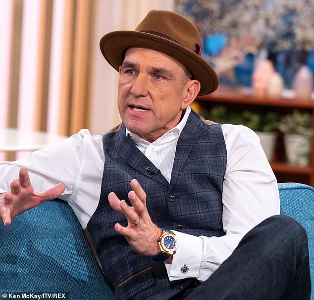 Hardman Vinnie Jones reveals he’d love to stretch his acting skills and play an aristocrat after years of relying on alcohol for confidence