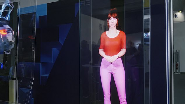 Hospital patients and visitors could soon be greeted by holograms at the reception