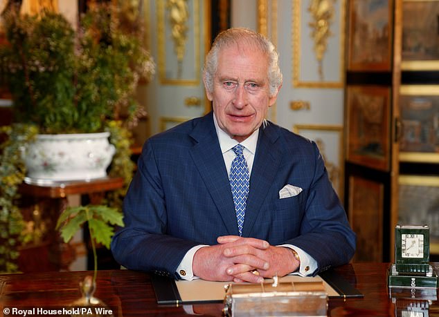 King’s message to the Commonwealth: Charles vows to ‘continue to serve you, to the best of my ability’ in video message recorded at Windsor Castle amid cancer treatment