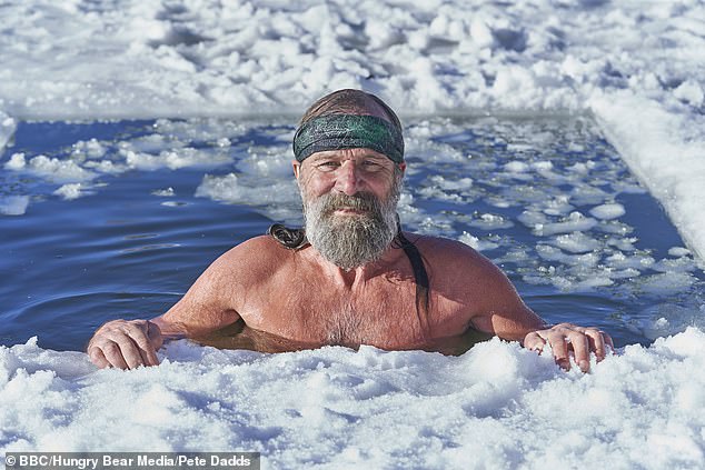 Proof ‘The Iceman’ Wim Hof’s hellish method really does wonders for your health: Plunging yourself into an ice bath ‘reduces inflammation’