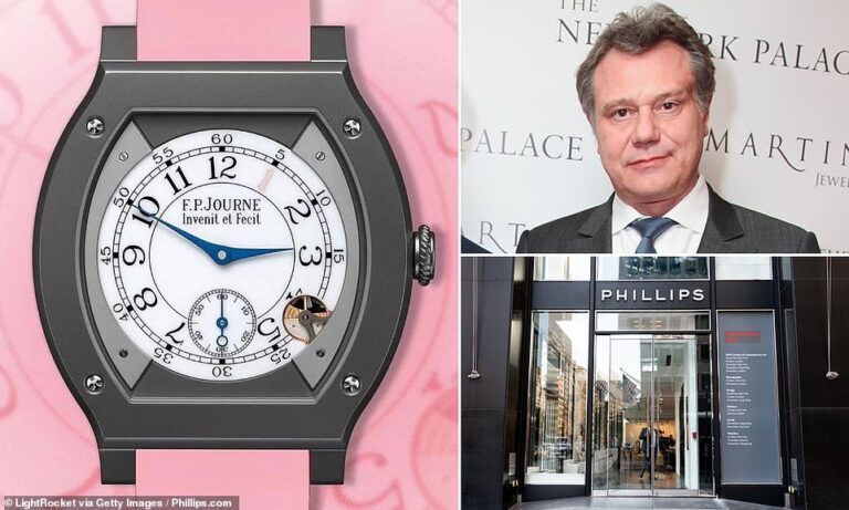 Quartz wristwatch goes for staggering $420K at auction