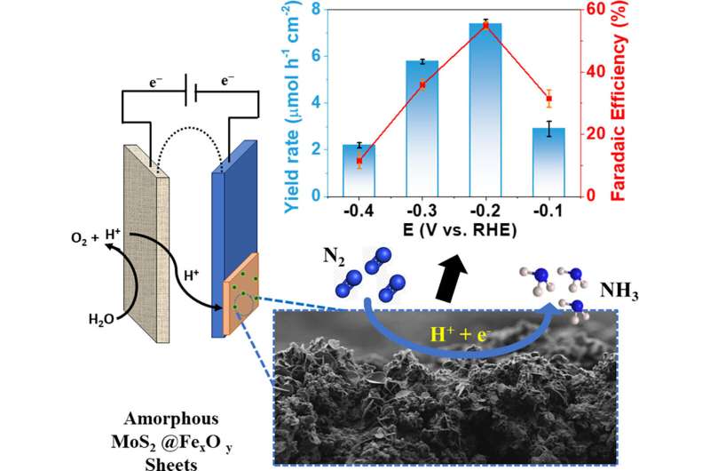 Scientists develop catalyst designed to make ammonia production more sustainable