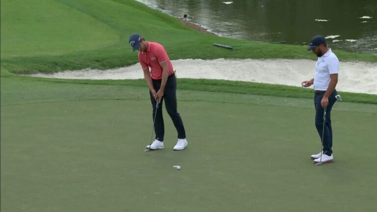 You don't usually see that! Detry's five-putt shocker from six feet