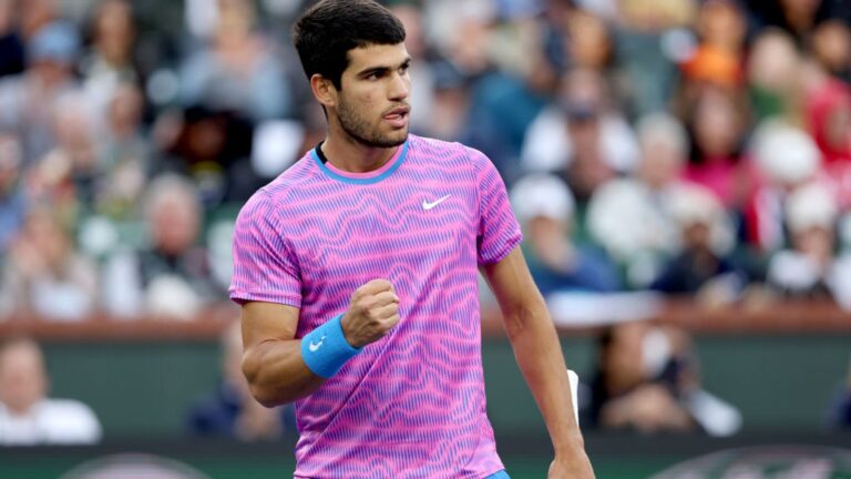 Carlos Alcaraz wins BNP Paribas Open final in Indian Wells for second time with win against Daniil Medvedev | Tennis News