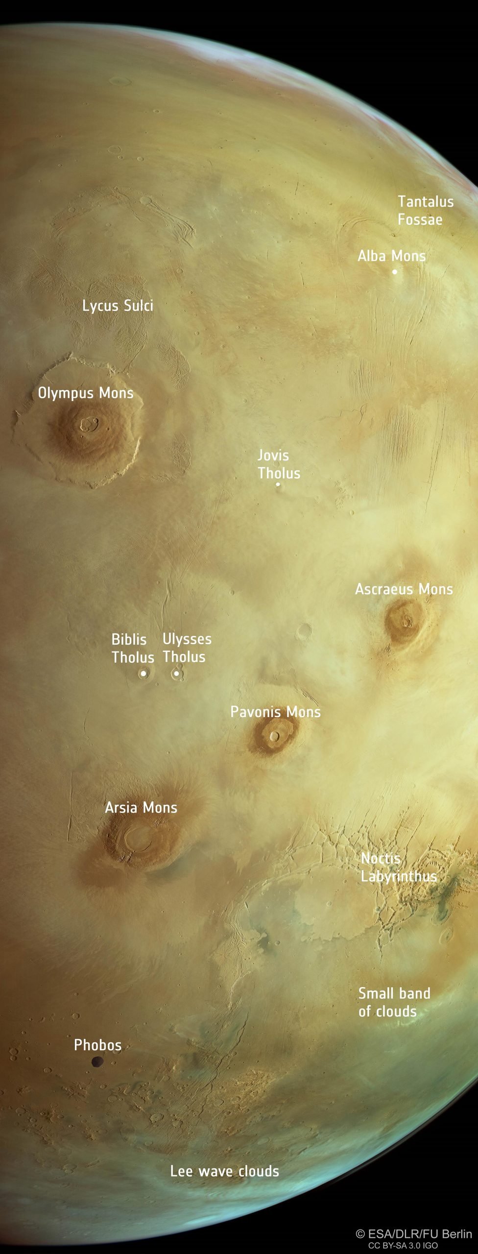 Mars Express 25000 Annotated