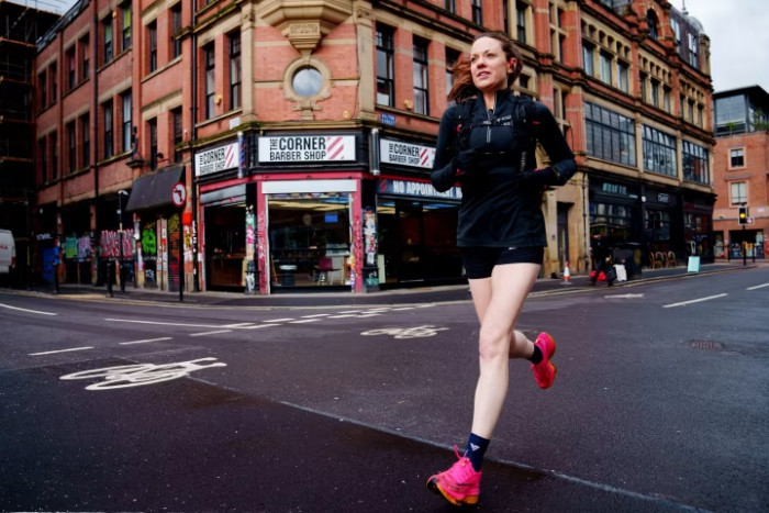 Clair Heaviside running