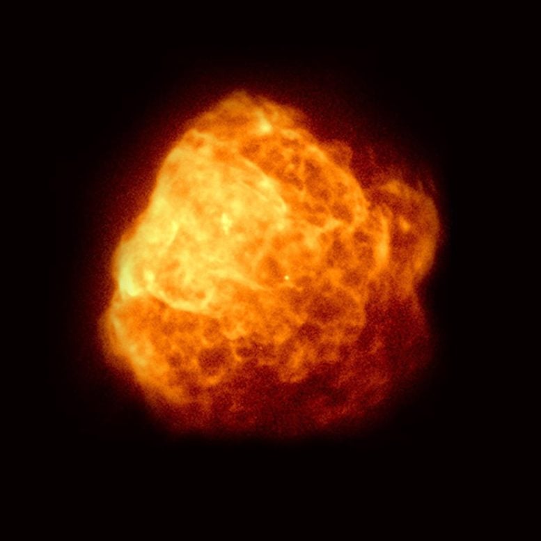 Supernova Remnant Puppis a Imaged by Einstein Probe