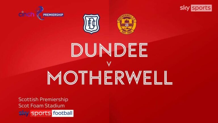 Dundee 2-3 Motherwell