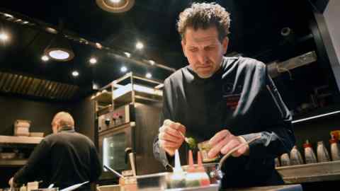 French chef Alexandre Mazzia