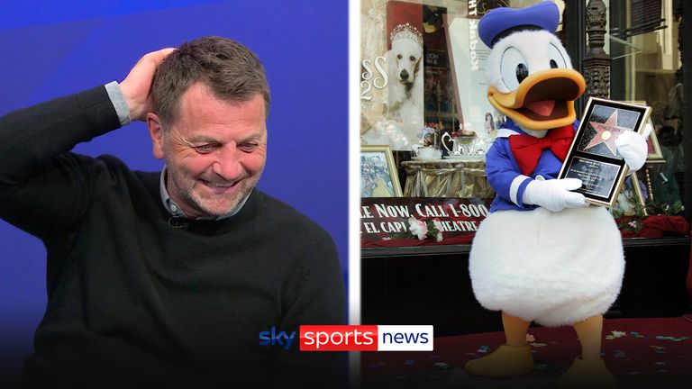 Tim Sherwood Donald Duck