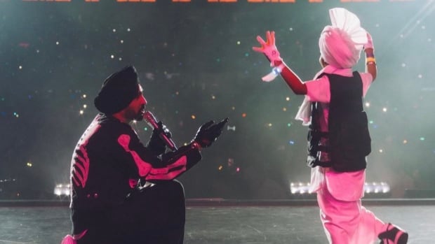 Dancing onstage with Diljit Dosanjh a dream come true for 6-year-old fan at historic Vancouver show