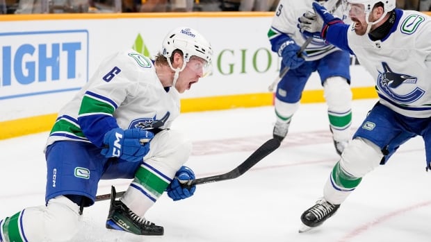 Canucks pull off comeback, beat Predators in OT to take 3-1 series lead