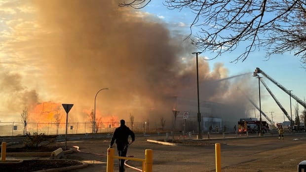 Redevelopment plans in question after historic Edmonton air hangar gutted by fire