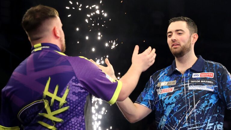 Luke Humphries edges Luke Littler in final-leg thriller to reach European Darts Grand Prix third round | Darts News