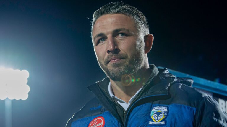 Warrington coach Sam Burgess laments ’embarrassing’ red card in defeat to Leigh Leopards | Rugby League News