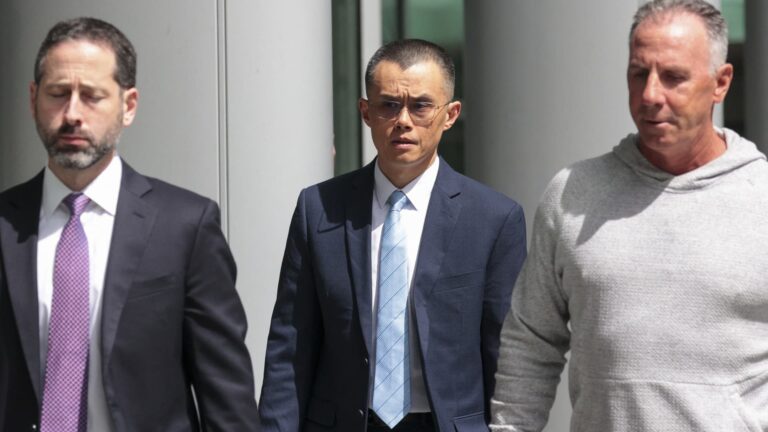 Binance ex-CEO Changpeng Zhao begins prison sentence in California