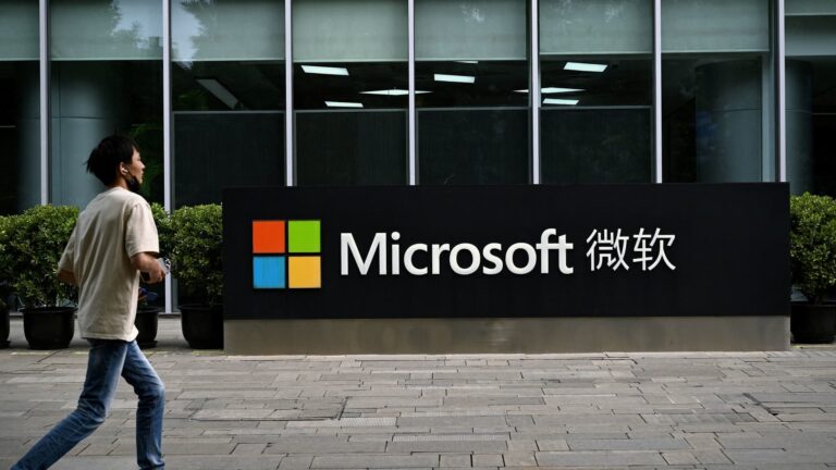 Microsoft offers relocation to hundreds of China-based AI staff