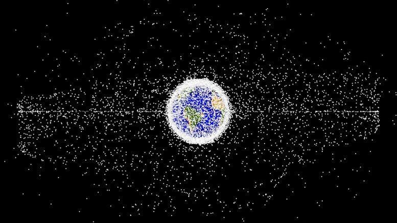 Orbital Space Debris Simulation