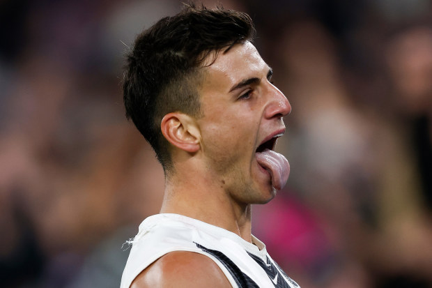 Daicos booted the winner for the Pies.