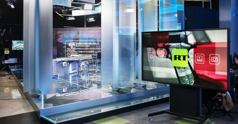 Europe Banned Russia’s RT Network. Its Content Is Still Spreading.