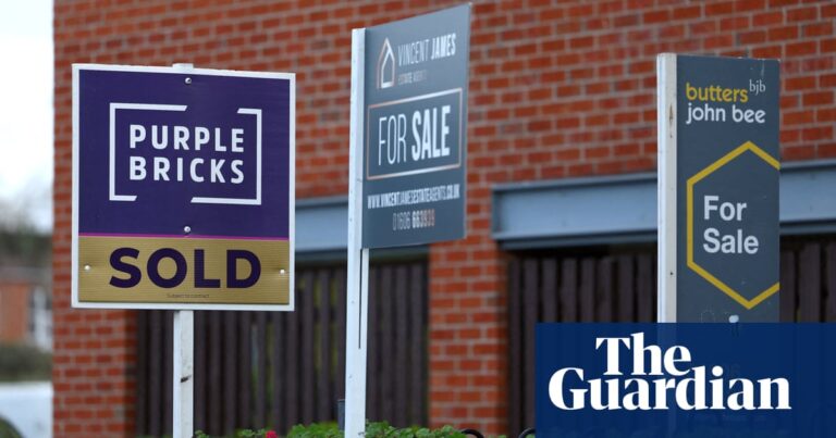 Average British house price hits record high of £375,000 | Housing market