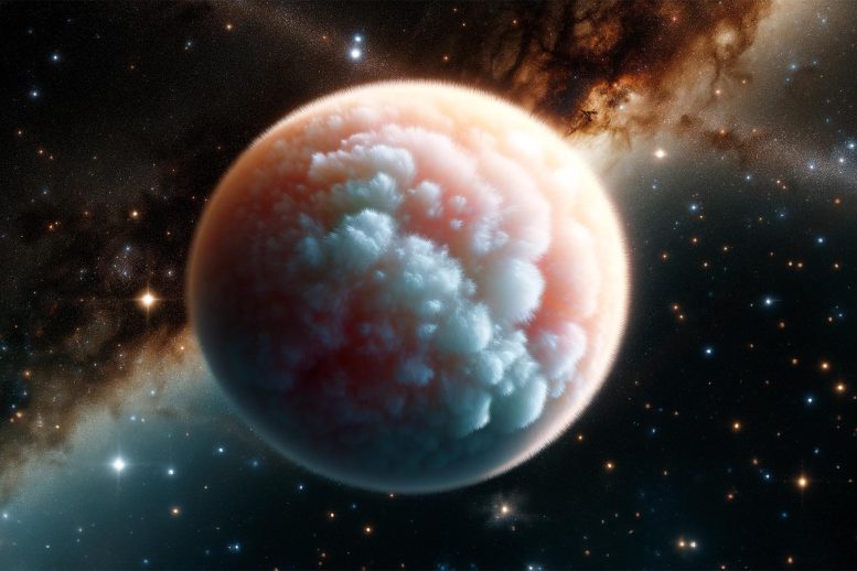 Fluffy Exoplanet Concept Art