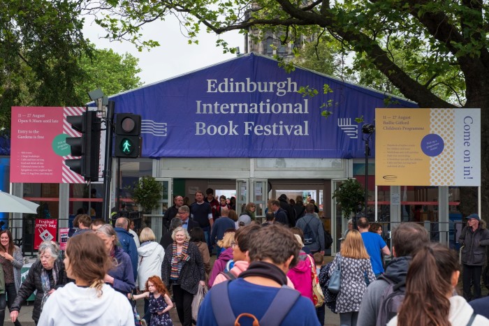 Edinburgh International Book Festival tent