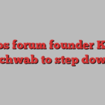 Davos forum founder Klaus Schwab to step down