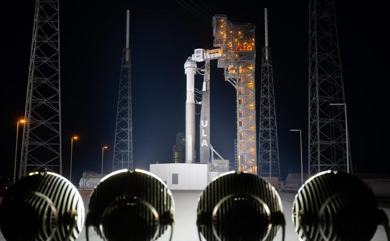 ULA Atlas V Rocket With Boeing Starliner Spacecraft Aboard