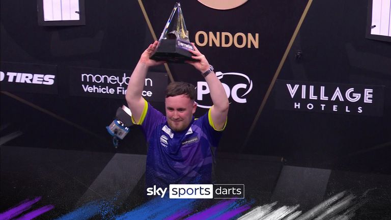 Luke Littler wins Premier League