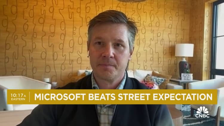 Watch CNBC's full interview with Jefferies' Brent Thill on Microsoft and Alphabet earnings