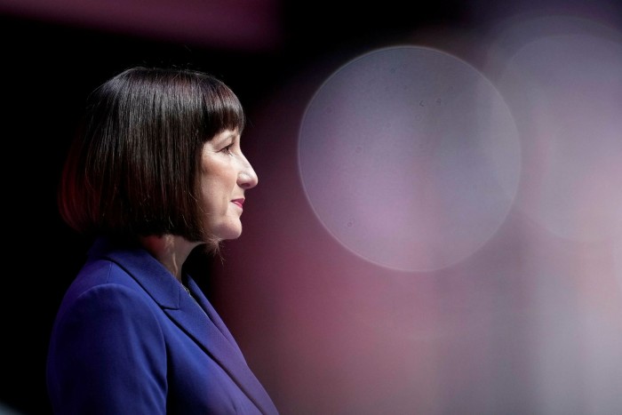 Rachel Reeves, shadow chancellor, delivers a speech at last October’s Labour party conference in Liverpool