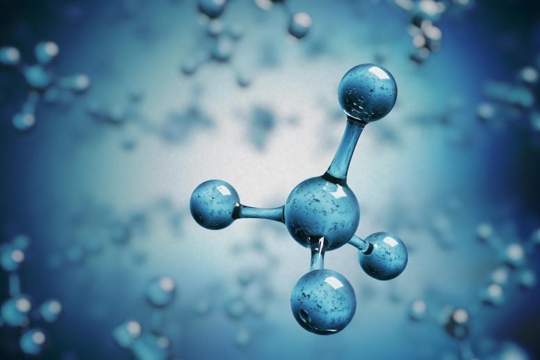 Methane or Ammonium Molecules