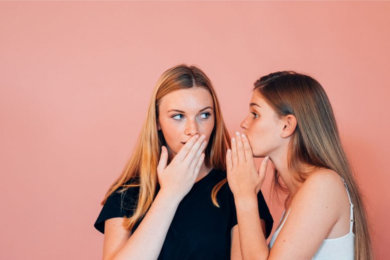 Two Women Gossiping