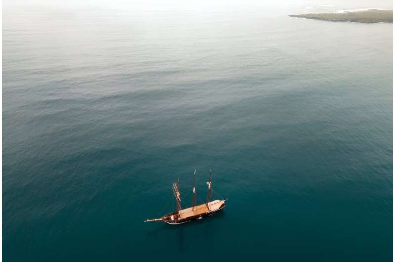 The Oosterschelde set out from Plymouth, England, in August 2023