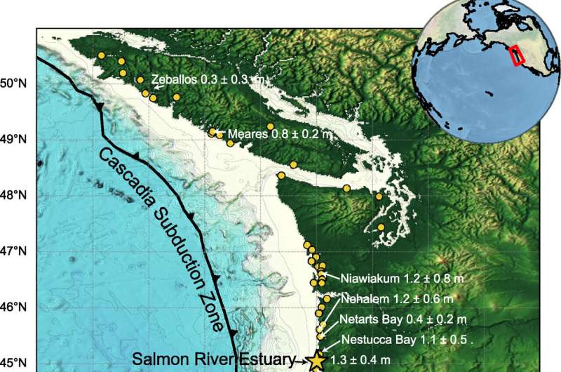 Tsunami sands help scientists assess Cascadia earthquake models