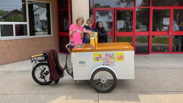 A new EV hitting the streets? Electric ice cream trikes