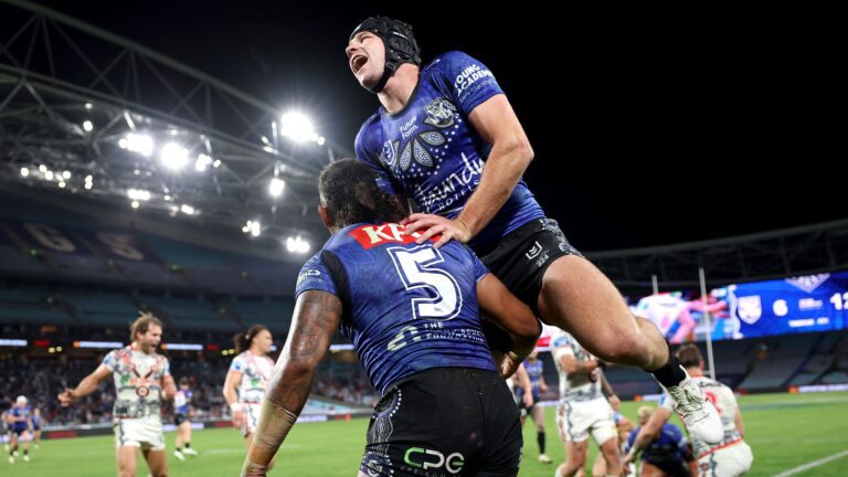 Canterbury Bulldogs star Matt Burton impresses NSW Blues selectors against Dragons; Cameron Ciraldo press conference; State of Origin selections