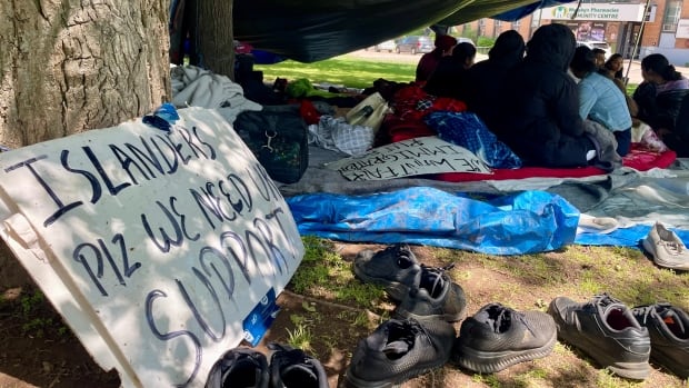 Immigration protesters require medical care as dry hunger strike continues in Charlottetown