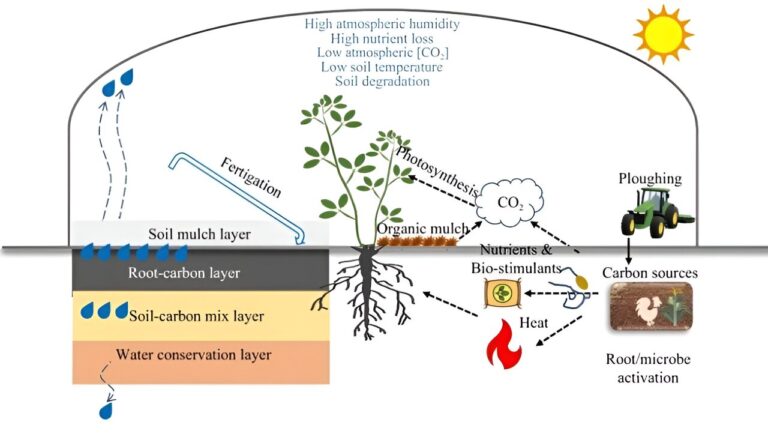 A novel soil profile design for global sustainability and enhanced crop production