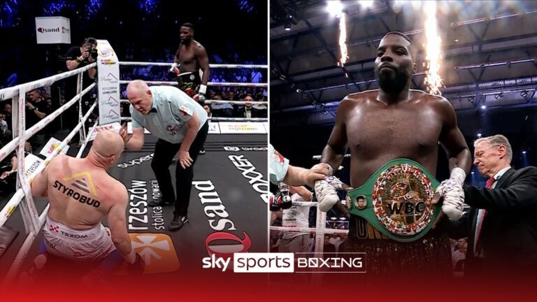 Okolie DEMOLISHES Rozanski inside a round to win world title