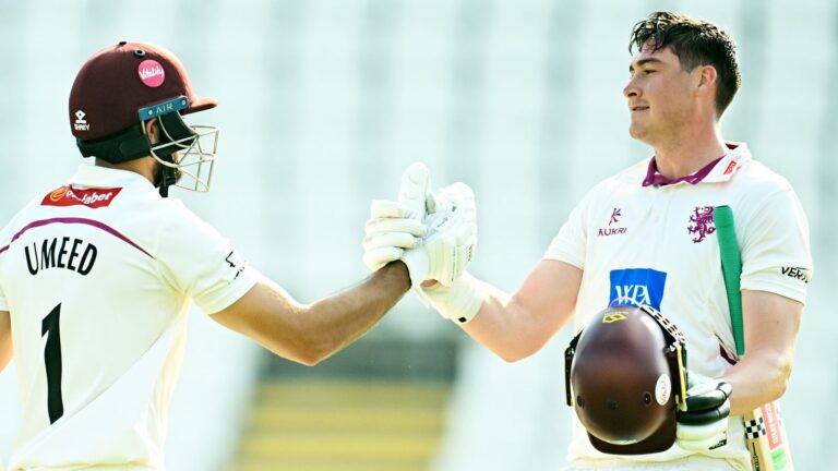 County Championship: Somerset and Essex win to keep in touch with Division One leaders Surrey | Cricket News