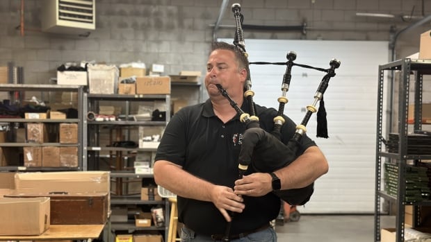 This London bagpipe warehouse is making instruments for pipers around the world