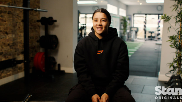 Sam Kerr features in the new Stan Originals documentary Trailblazers.