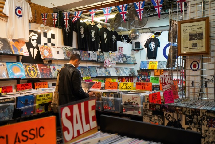 Vinyl in Brick Lane Vintage Market