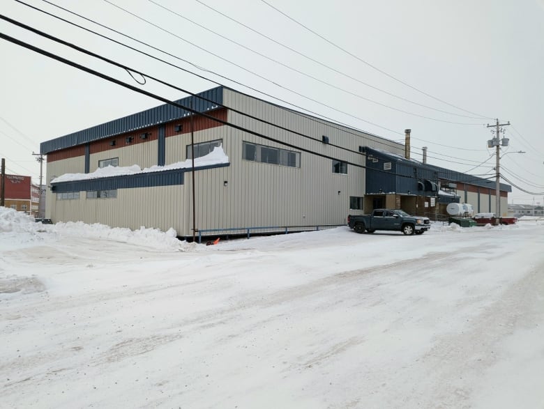 Exterior of Iqaluit curling club