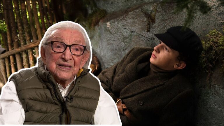 He hid from Nazis in the woods for 2 years as a boy. Now his story is on the big screen