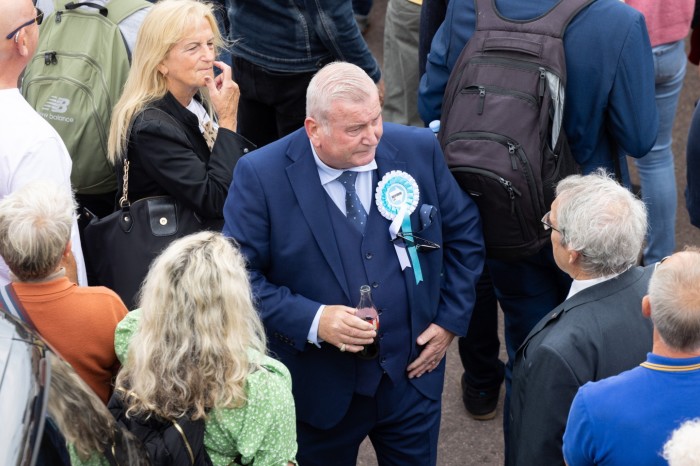 Tony Mack — Reform’s initial candidate in Clacton